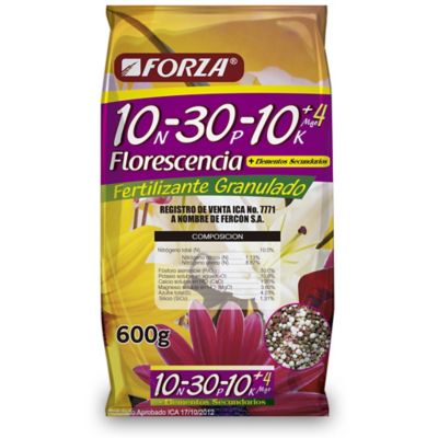 10-30-10 Floracion Tarro X 600 G.