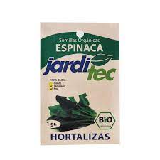 Semillas Organicas Espinaca 1G