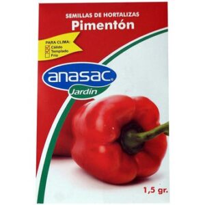 Semillas Orgánicas Pimentón 1,5 Gr