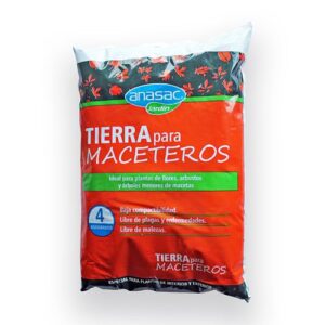 TIERRA MACETEROS (4 KG) Bolsa x 4 Kg.