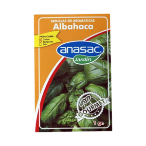 Semillas Orgánicas Albahaca 1 G