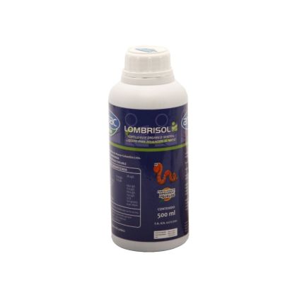 Humus Liquido Lombrisol Frasco X 500 ml